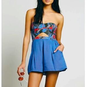 Free People Beach Walk Romper